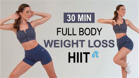 30 Min Weight Loss Hiit Workout Full Body Fat Burning Cardio No