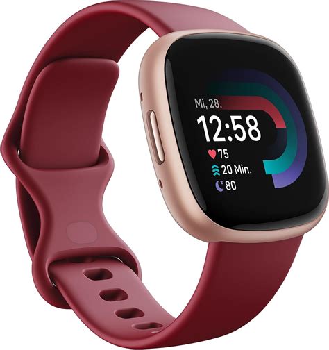 Fitbit Versa By Google Smartwatch Damen Herren Fitness Tracker