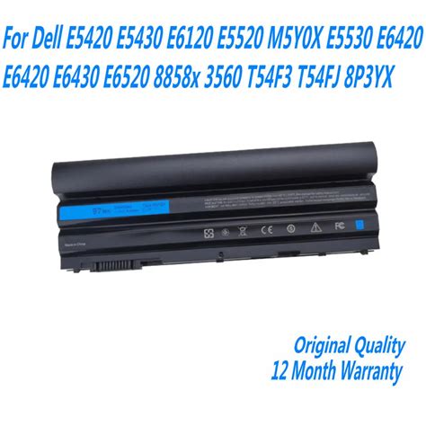 New 11 1V 97WH M5Y0X Battery For Dell Latitude E6420 E6520 E5420 E5520