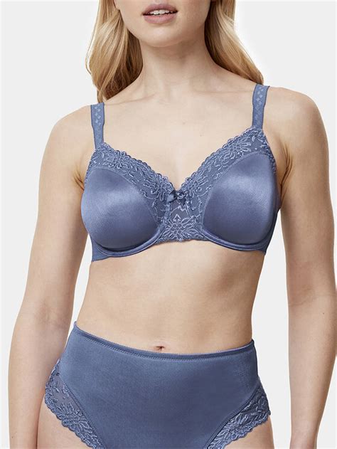 Triumph Biustonosz Z Fiszbin Ladyform Soft W X Niebieski