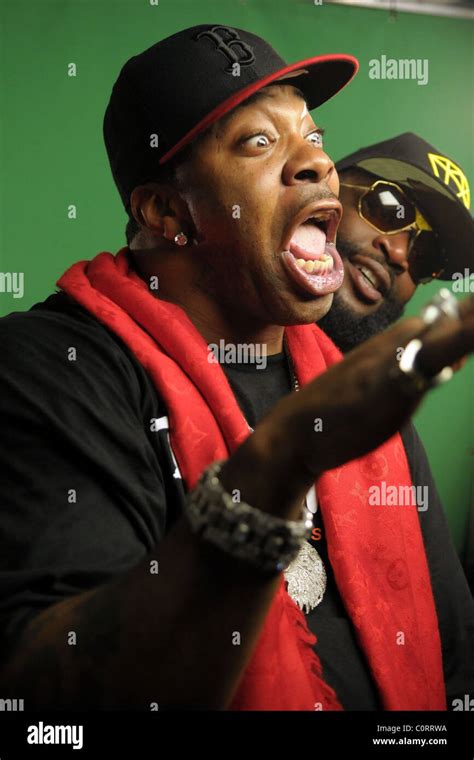 Busta Rhymes And Rick Ross Shooting A Music Video After Performing At