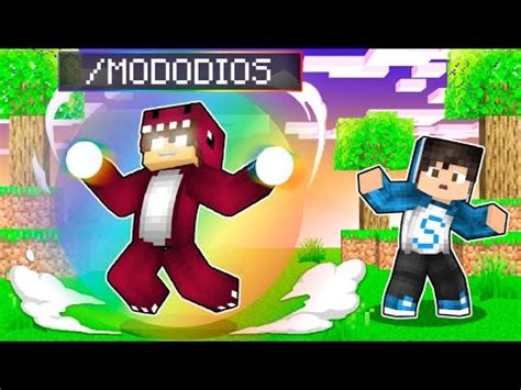 Modo Dios En Minecraft Minecraft Pero Youtube