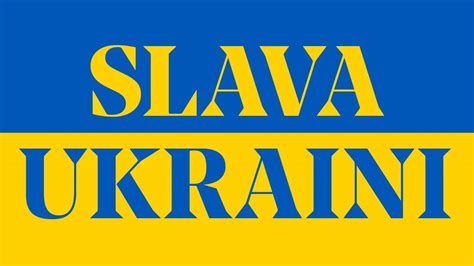 Slava Ukraini