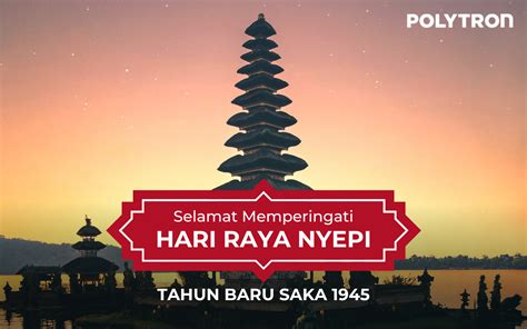 Selamat Hari Raya Nyepi Polytron Official