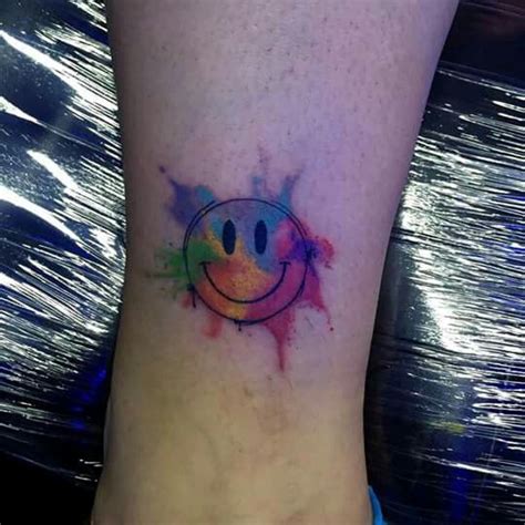 Smiley Tattoo Smiley Face Tattoo Smile Tattoo Face Tattoos