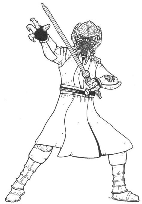 Plo Koon Coloring Pages