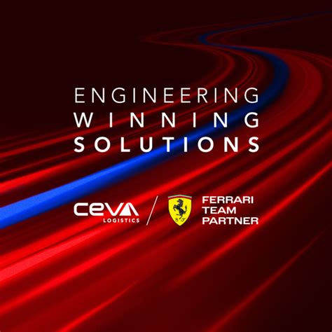 Ceva Becomes Scuderia Ferrari S Team Partner Ceva Logistics