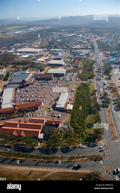 An Aerial View Of The Nelspruit Stock Photo Alamy