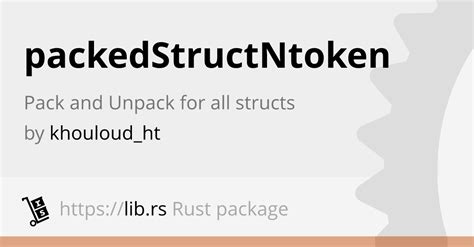 PackedStructNtoken Unregulated Finances In Rust Lib Rs