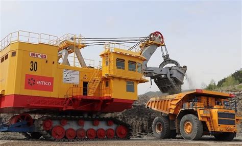Customised Uralmashplant Electric Excavator Goes To Work At East Mining