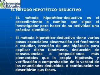 M Todo Hipot Tico Ppt