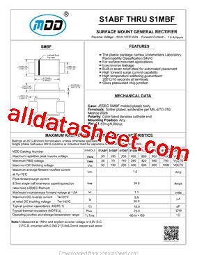 S Abf Datasheet Pdf Microdiode Electronics Jiangsu Co Ltd