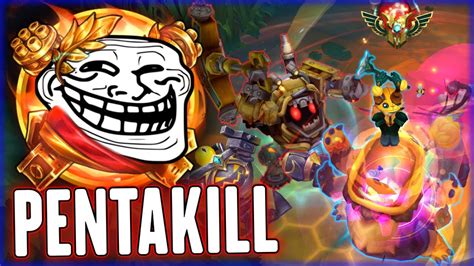 Pentakill Lol Fun Moments Urf Wood V Nunu Smolder Briar