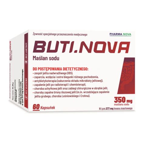 Buti.Nova, 60 capsules, sodium butyrate 350 mg – Pharmanova