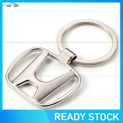 Stainless Steel Metal Honda Car Logo Keychain D Key Chain Shopee