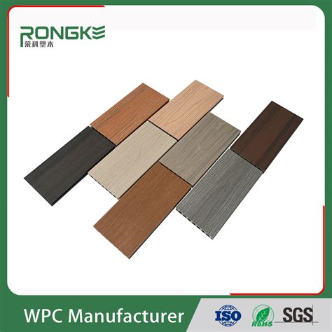 Factory Best Wood Polymer Composite Decking Wpc Hollow Co Extrusion