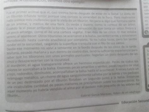 quién narra el hecho qué sucesos relata personaje del texto