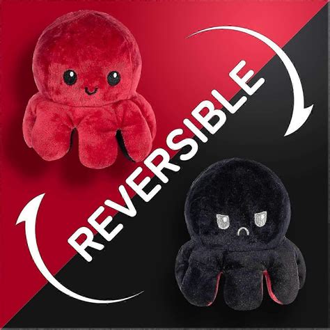 Reversible Octopus Plush Toy,Octopus Stuffed Animal, Soft Plush Gift
