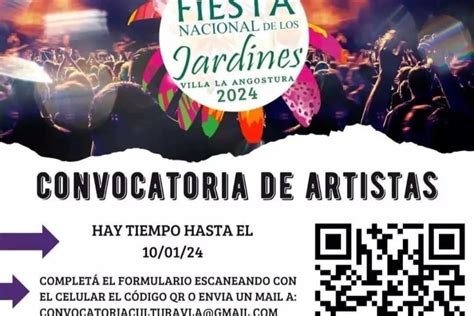 Convocatoria Abierta Para Artistas Participa En La Fiesta Nacional