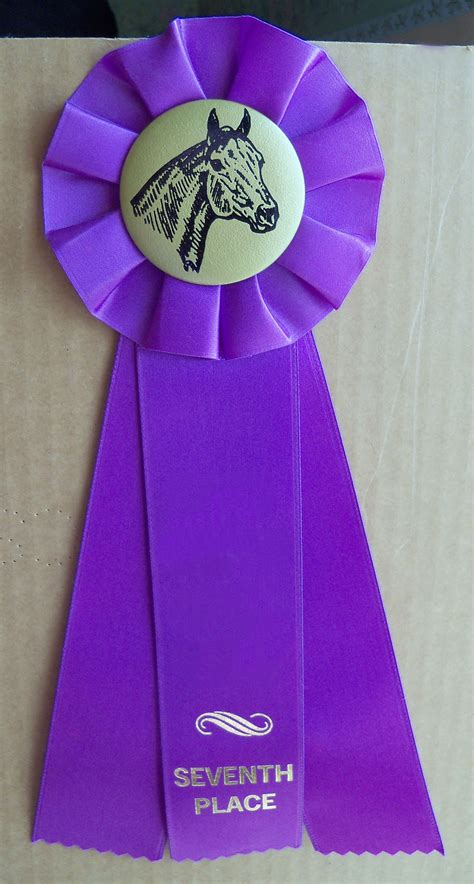 Horse Show Ribbon 7th. Stock by Lovely-DreamCatcher on DeviantArt