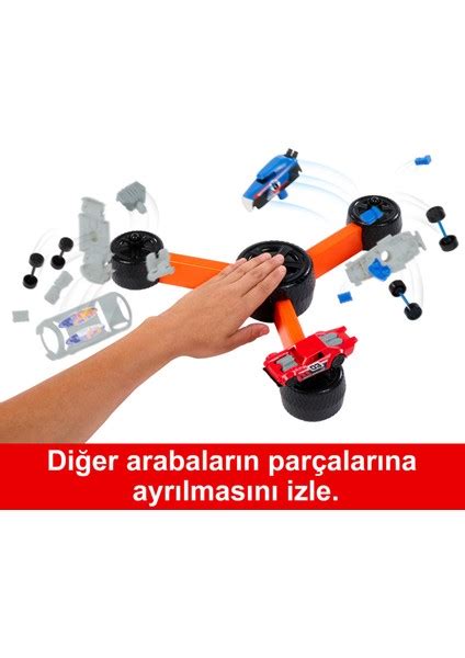 Hot Wheels Build N Slam Kutu Oyunu yaş ve üzeri HLX Fiyatı