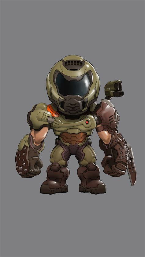 Doom Eternal Mini Slayer Doomguy In 2022 Doom Classic Doom Game Doom