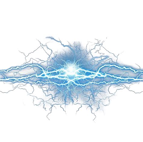 Blue Lightning Nature Sky Thunderbolt Storm Png