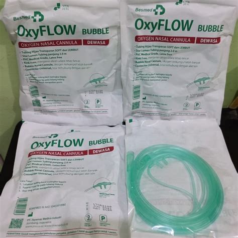 Jual Selang Nasal Oxyflow Onemed Dewasa I Adult Nasal Oxygen Cannula