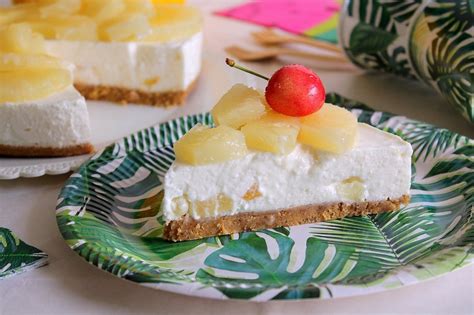 Cheesecake All Ananas E Yogurt Greco Fidelity Cucina