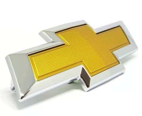 Emblema Dianteiro Dourado Gravata Da Grade Onix Plus Sedan