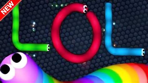 Slither Io Revered Wow Big Worms Slither Snake Io Top One In Lobby