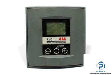 Abb Rvc A Power Factor Controller Platinum International