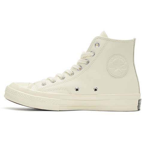 Converse White Chuck Taylor All Star 70 Wordmark Wool High Top Sneakers