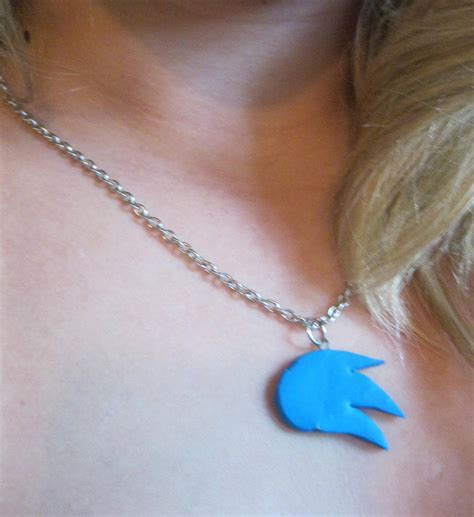 Sonic The Hedgehog Necklace By Macki 17 On Deviantart