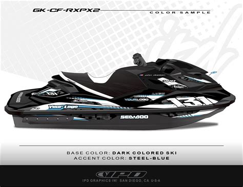 Sea Doo Rxp X 260 And 300 Graphics Kit Cf Design Ipd Jet Ski Graphics