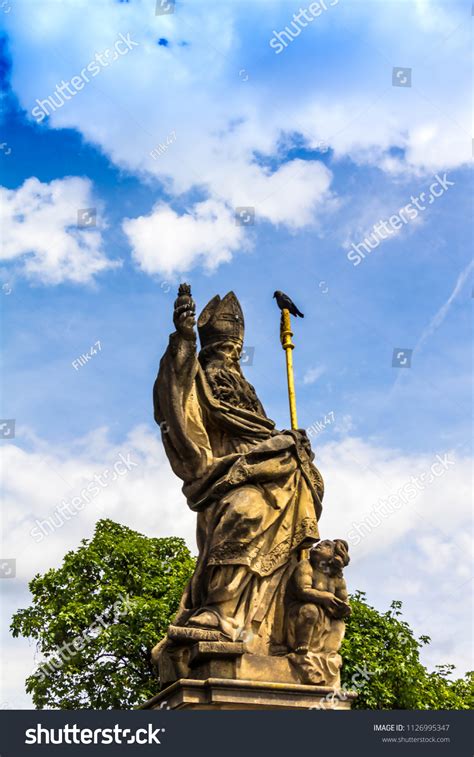 Statue Augustine Hippo Statue Saint Augustinus Stock Photo 1126995347