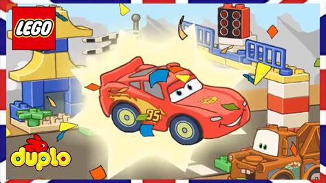 🚘 Lego Duplo Disney Pixar Cars Lightning Mcqueen Race 🚁 Youtube