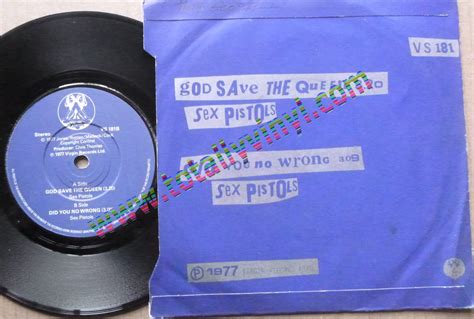 Totally Vinyl Records Sex Pistols God Save The Queen Did You No