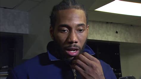 Kawhi Leonard Postgame Reaction Raptors Vs Celtics Youtube