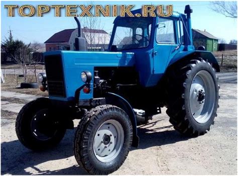 Трактор МТЗ 82 - Технические характеристики . Топтехник.ру