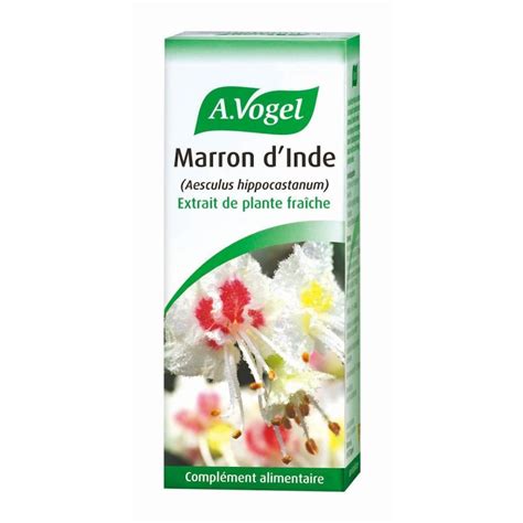 A VOGEL EXTRAIT DE PLANTE FRAICHE 50 ML MARRON D INDE BIOFORCE