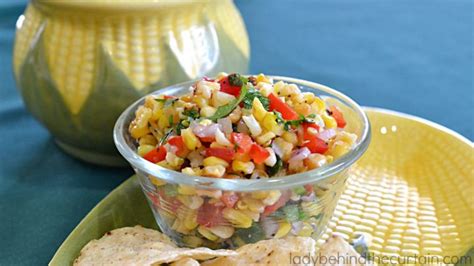 Grilled Corn Salsa