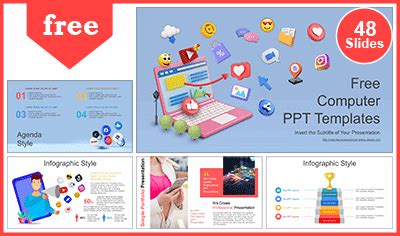 Social Media People PowerPoint Templates for free