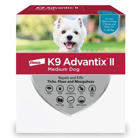 K9 Advantix Ii Medium Dog Vet Recommended Flea Tick And Mosquito Treatm