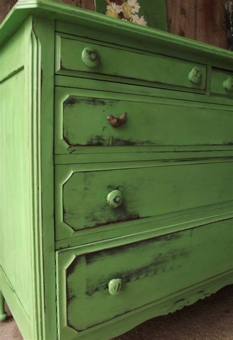 25 Best Ideas About Green Distressed Furniture On Pinterest Stain