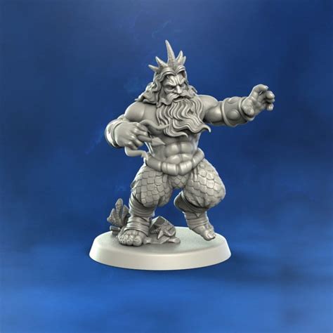 Desire Fx 3d Models Punga Miniatures Star Player Triton 3d Print