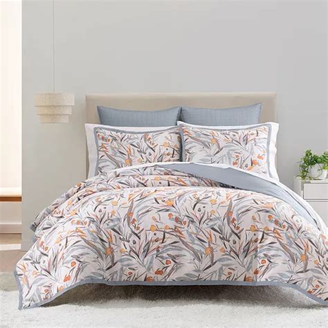 Fieldcrest Autumn Field 3-pc. Comforter Set, Color: Golden Orange ...