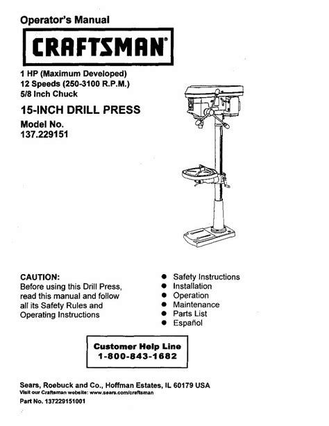 (PDF) Drill Press Machine User Manual - DOKUMEN.TIPS