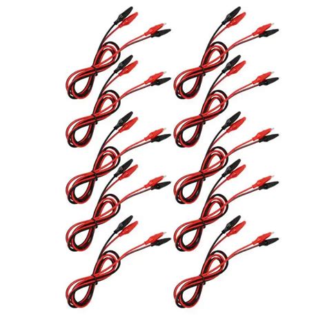 Electrical Alligator Clip Dual Ended Alligator Clips Test Leads For