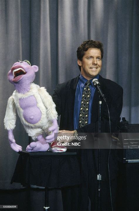 Ventriloquist Jeff Dunham Performs On April 6 1990 News Photo